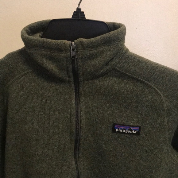 Patagonia Sweaters - Patagonia Olive Quarter ZIP
